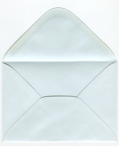 Envelope - light blue