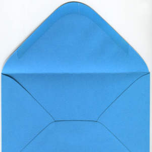 Envelope - Cyan blue