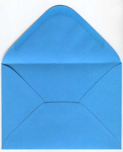Envelope - Cyan blue