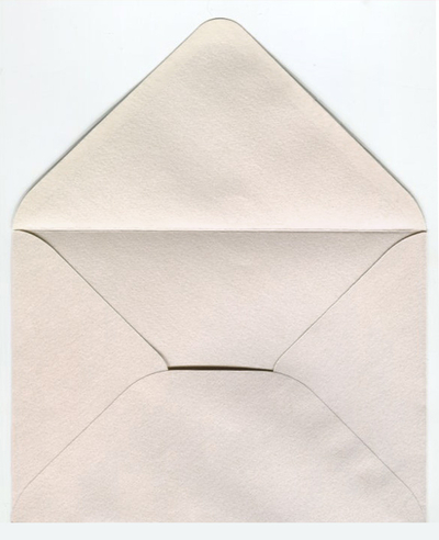 Decorative envelope opalescent C6