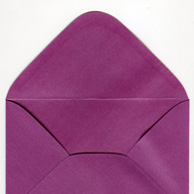 Decorative envelope pearl purple C6