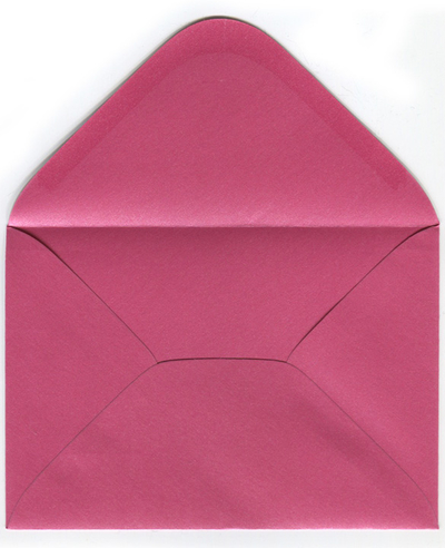 Pearl envelope - fuchsia