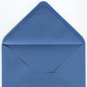 Pearl envelope - navy blue