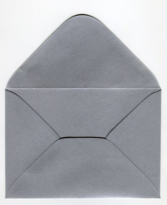 Decorative envelope pearl silver C6 / Envelopes / Accessories