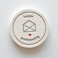 Magnet Happy postcrossing
