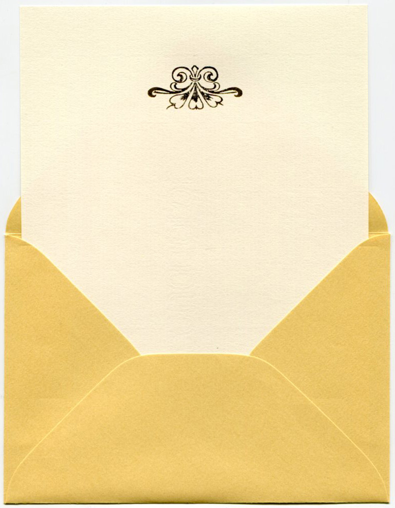 Embossed stationery set "Lilia" / Stationery / Accessories / Postallove