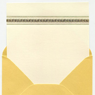 Embossed stationery set 
