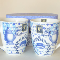Two mugs set -  Maison de Thé