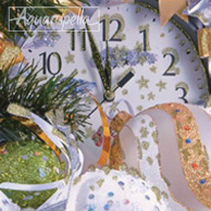 Christmas clock