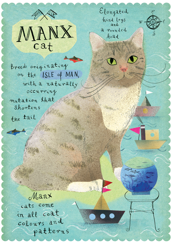 Manx cat / Cat breeds / Postcards / Postallove - postcards ...