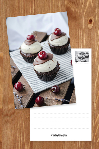 Cherry muffins