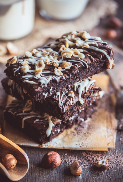 Brownie with nuts