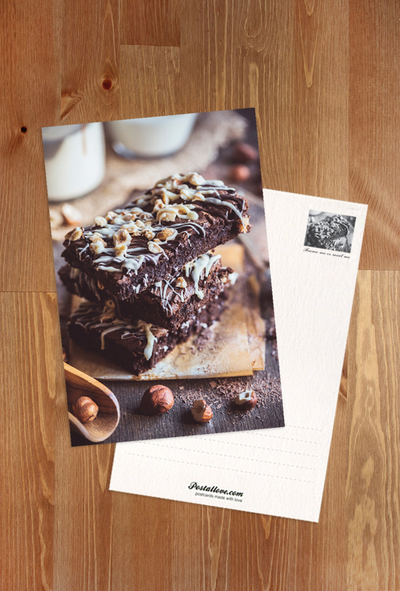 Brownie with nuts