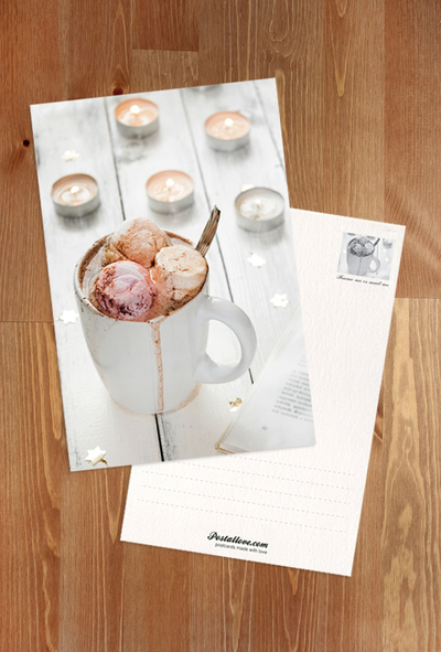 Hot chocolate with marshmallows