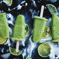 Lime popsicles