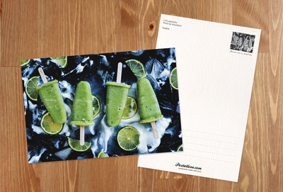 Lime popsicles