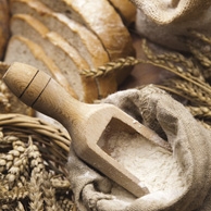 Flour and traditional bread