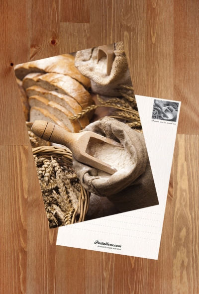 Flour and traditional bread