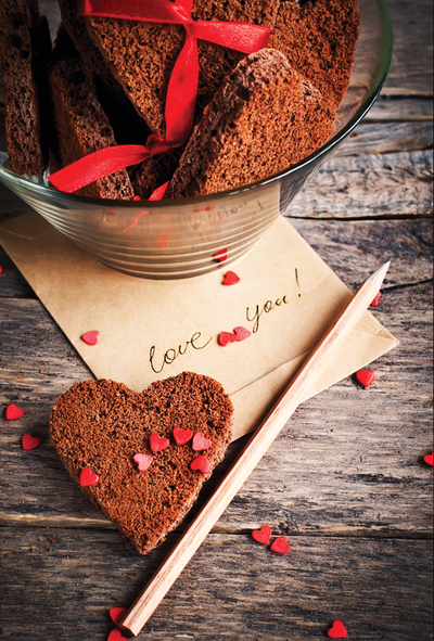 Gingerbread hearts
