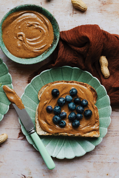 Peanut butter toast