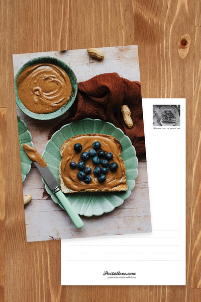 Peanut butter toast