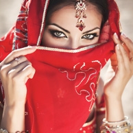 Woman in sari
