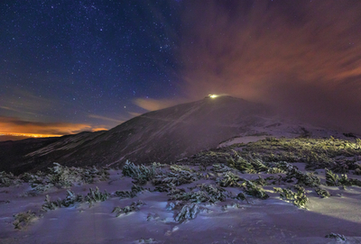 Giant mountains - Sniezka peak