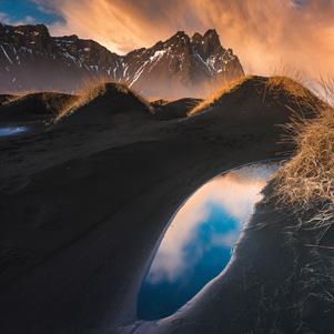 Stokness beach, Iceland