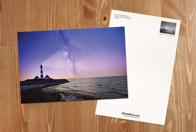 The starry sky and the lighthouse