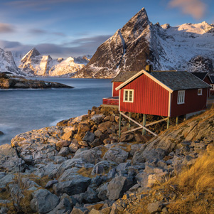 Winter in the Lofoten, Norway