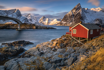 Winter in the Lofoten, Norway