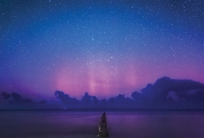 Aurora Borealis on Baltic