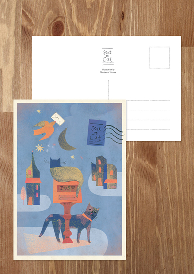 Cats and mailbox - Marianna Sztyma