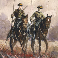 Grzegorz Chudy - Lancers from 3rd Silesian Cavalery Regiment