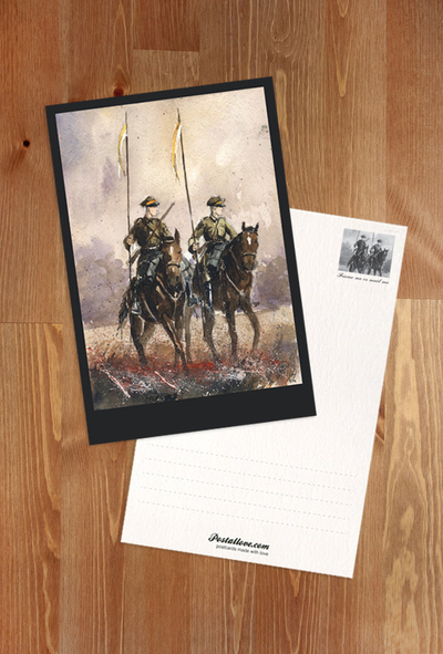 Grzegorz Chudy - Lancers from 3rd Silesian Cavalery Regiment