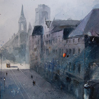 Grzegorz Chudy - An very old view on Szeroka Street