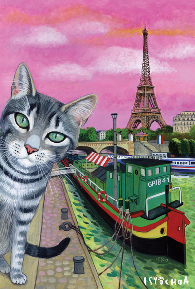 Isy Ochoa, Gribouille à Paris