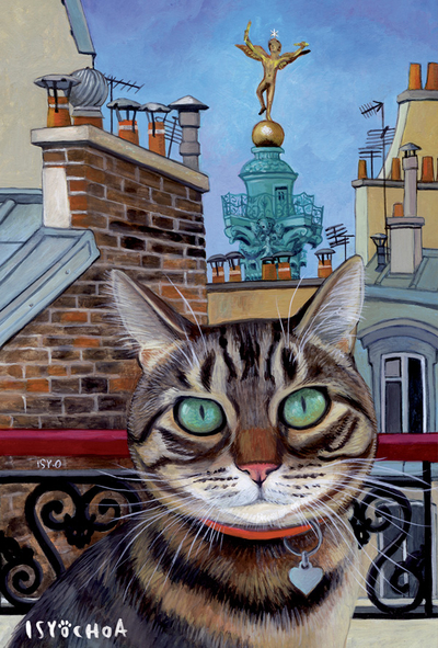 Isy Ochoa - Square of Bastille in Paris