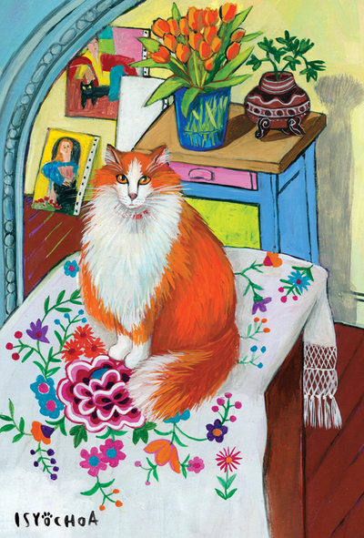 Isy Ochoa - Cat in a studio