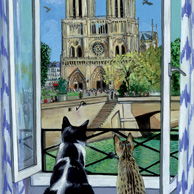 Isy Ochoa - Vue sur Notre-Dame-de-Paris 