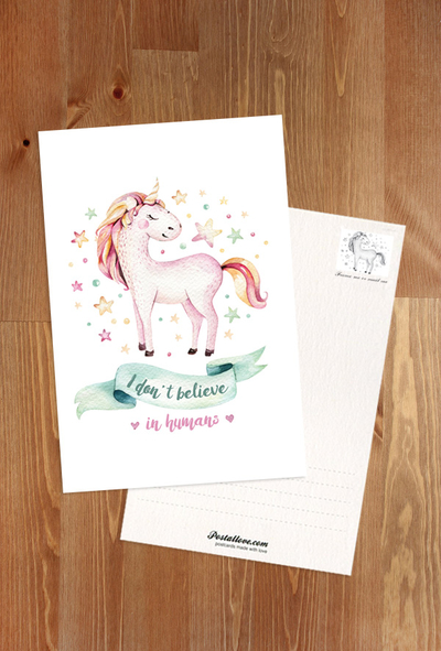 Unicorn - I don't believe in humans