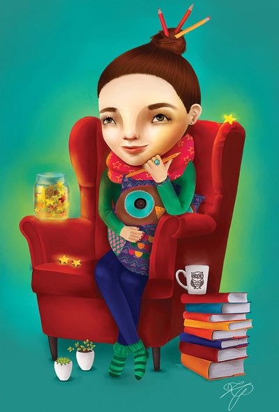 Karolina Piętoń - Self-portrait