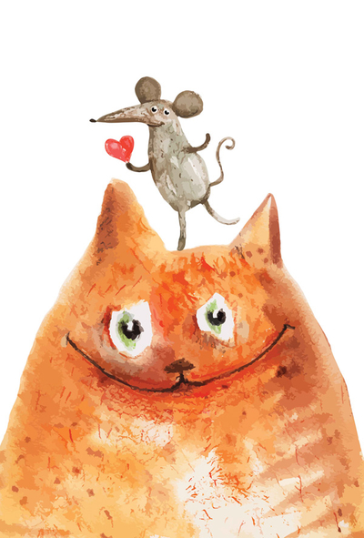 Cat and mouse