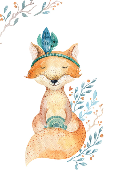 Fox in the plume