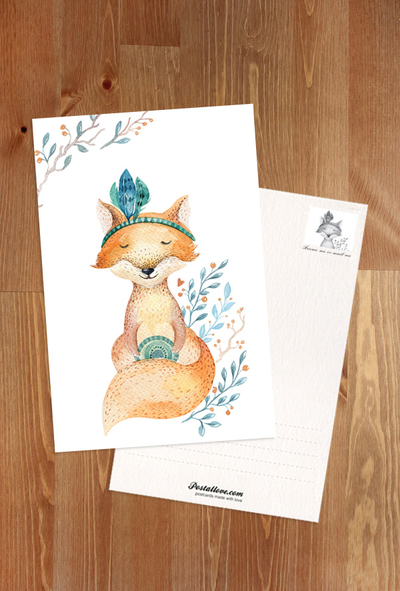 Fox in the plume