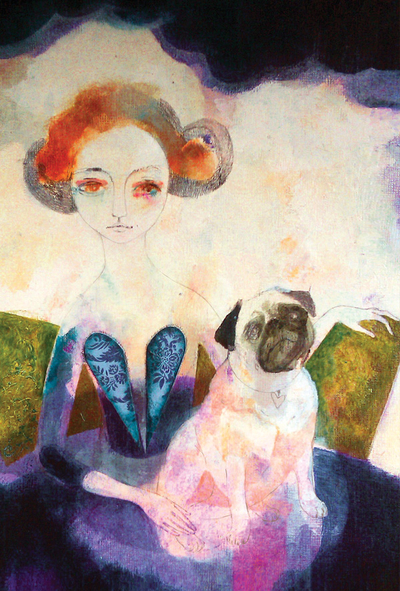 Paulina Czerniawska - Girl with a dog