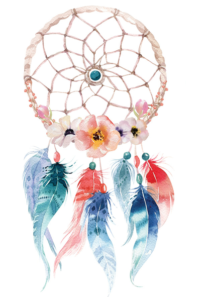 Pink dreamcatcher