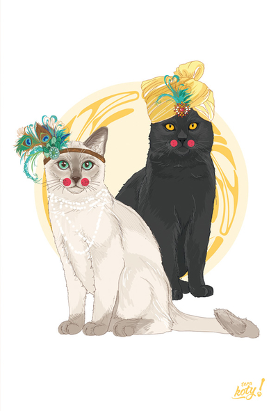 Terakoty - Cat carnival