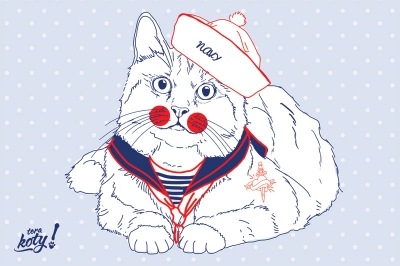 Terakoty - Sailor Cat