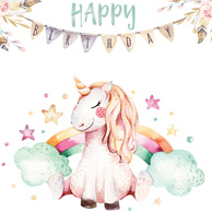 Birthday unicorn